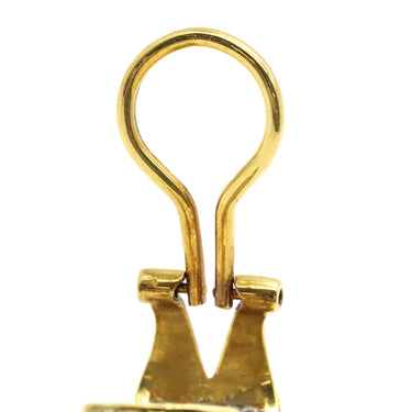 ノンブランド NON BRAND アンティーク ダイヤモンド イヤリング イエローゴールド K18YG ダイヤモンド イヤリング 750 ヴィンテージ