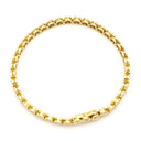 ノンブランド NON BRAND テニスブレスレット イエローゴールド K18YG ダイヤモンド ブレスレット ダイヤブレス