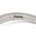 ノンブランド NON BRAND ルビー ダイヤリング プラチナシルバー Pt900 ルビー ダイヤモンド リング 指輪 レッド 赤 12号