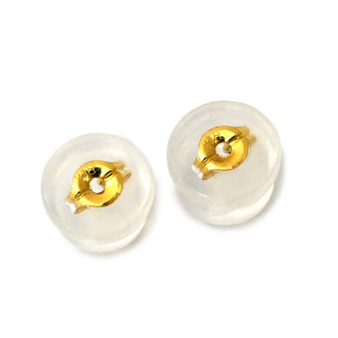 ノンブランド NON BRAND ルビー ダイヤ レッド×イエローゴールド K18YG ルビー ダイヤモンド ピアス 赤 18K 750 YG ペアシェイプカット 両耳用