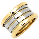 ブルガリ BVLGARI ビーゼロワン B-zero1 4バンドリング イエローゴールドXホワイトゴールド K18YG K18WG #48(JP8) リング 指輪 750YG WG K18 8号