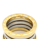 ブルガリ BVLGARI ビーゼロワン B-zero1 4バンドリング イエローゴールドXホワイトゴールド K18YG K18WG #48(JP8) リング 指輪 750YG WG K18 8号