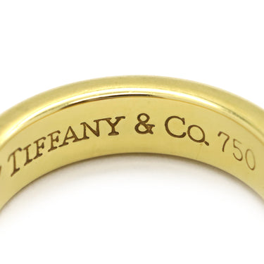 ティファニー Tiffany & Co ルビーリング イエローゴールド K18YG ルビー リング 指輪 T＆Co. AU750 8号