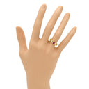 ティファニー Tiffany & Co ルビーリング イエローゴールド K18YG ルビー リング 指輪 T＆Co. AU750 8号