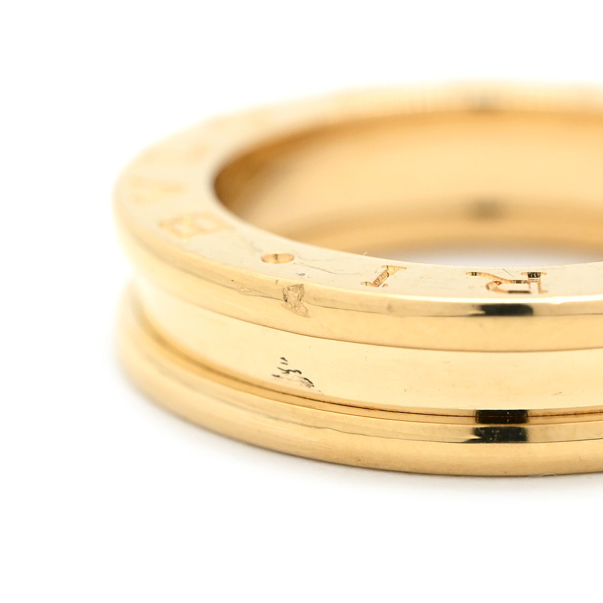 ブルガリ BVLGARI ビーゼロワン B-zero1 リング XS イエロー