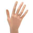 ブルガリ BVLGARI ブルガリブルガリ ダブルロゴ ピンクゴールド K18PG ダイヤモンド リング 指輪 18K 750AU 1Pダイヤモンド 7.5号