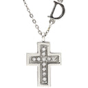 ダミアーニ DAMIANI ベルエポック ホワイトゴールド K18WG ダイヤモンド ネックレス ペンダント Au750 18金 ダイヤ クロス 十字架
