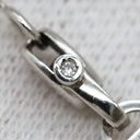 ダミアーニ DAMIANI ベルエポック ホワイトゴールド K18WG ダイヤモンド ネックレス ペンダント Au750 18金 ダイヤ クロス 十字架