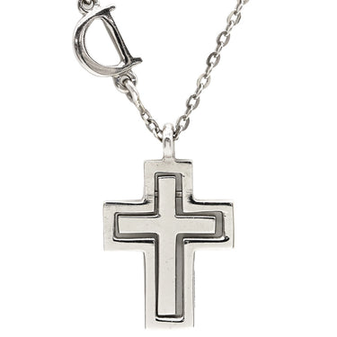 ダミアーニ DAMIANI ベルエポック ホワイトゴールド K18WG ダイヤモンド ネックレス ペンダント Au750 18金 ダイヤ クロス 十字架