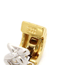 ノンブランド NON BRAND ダイヤモンド イヤリング ホワイトゴールドXイエローゴールド K18YG K18WG ダイヤモンド イヤリング 750 クリップ 2WAY