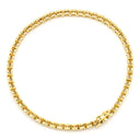 ノンブランド NON BRAND テニスブレスレット イエローゴールド K18YG ダイヤモンド ブレスレット ダイヤブレス