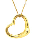 ティファニー Tiffany & Co オープンハート イエローゴールド K18YG ネックレス 750YG エルサペレッティ