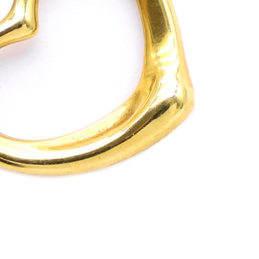 ティファニー Tiffany & Co オープンハート イエローゴールド K18YG ネックレス 750YG エルサペレッティ