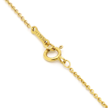 ティファニー Tiffany & Co オープンハート イエローゴールド K18YG ネックレス 750YG エルサペレッティ