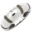 モーブッサン MAUBOUSSIN ホワイトゴールド K18WG リング 指輪 750 18K 18金 10号