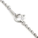 ノンブランド NON BRAND ダイヤ ロングネックレス ホワイトゴールド K18WG ダイヤモンド ネックレス 13P