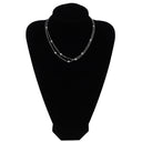 ノンブランド NON BRAND ダイヤ ロングネックレス ホワイトゴールド K18WG ダイヤモンド ネックレス 13P