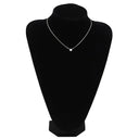 ノンブランド NON BRAND ダイヤペンダント プラチナシルバー Pt850 ダイヤモンド ネックレス 1P 1粒