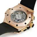 腕時計 ウブロ HUBLOT キングパワー ウニコ 701.OQ.0180.RX 自動巻き メンズ K18キングゴールド×カーボン ブラック