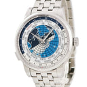 腕時計 モンブラン Montblanc ヘリテイジ スピリット オルビス テラルム 112309 自動巻き メンズ 新品同様 ブルー ヘリテージ