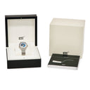 腕時計 モンブラン Montblanc ヘリテイジ スピリット オルビス テラルム 112309 自動巻き メンズ 新品同様 ブルー ヘリテージ