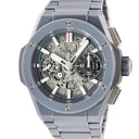 腕時計 ウブロ HUBLOT ビッグバン インテグラル グレーセラミック 451.FX.6923.FX 自動巻き メンズ スケルトン インテグレーテッド