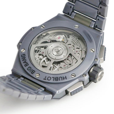 腕時計 ウブロ HUBLOT ビッグバン インテグラル グレーセラミック 451.FX.6923.FX 自動巻き メンズ スケルトン インテグレーテッド