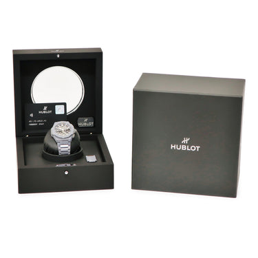腕時計 ウブロ HUBLOT ビッグバン インテグラル グレーセラミック 451.FX.6923.FX 自動巻き メンズ スケルトン インテグレーテッド