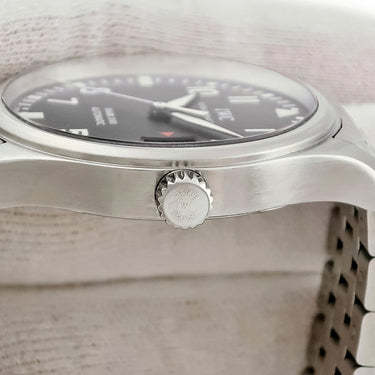 腕時計 IWC IWC パイロットウォッチ マーク17 IW326504 自動巻き メンズ ブラック