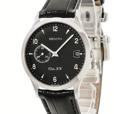 腕時計 ゼニス ZENITH クラス エリート ハンドワインド 01.0125.650 手巻き メンズ デイト バー アラビア スモールセコンド