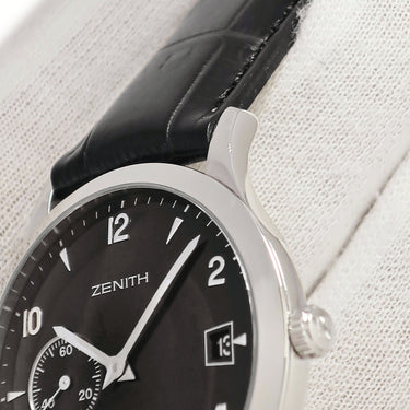 腕時計 ゼニス ZENITH クラス エリート ハンドワインド 01.0125.650 手巻き メンズ デイト バー アラビア スモールセコンド