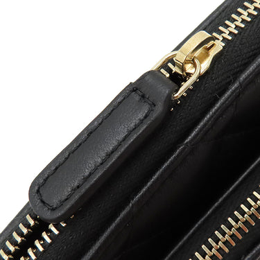 シャネル CHANEL マトラッセ AP3738 ブラック ラムスキン チェーンウォレット ゴールド金具 黒 斜め掛け チェーンショルダー ココマーク