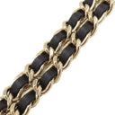シャネル CHANEL マトラッセ AP3738 ブラック ラムスキン チェーンウォレット ゴールド金具 黒 斜め掛け チェーンショルダー ココマーク