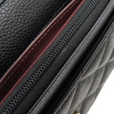 シャネル CHANEL マトラッセ AP0250 ブラック キャビアスキン チェーンウォレット ゴールド金具 黒 斜め掛け チェーンショルダー