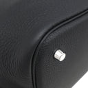 エルメス HERMES ピコタンロックMM ブラック トリヨンクレマンス ハンドバッグ シルバー金具 新品 未使用 黒
