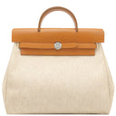 エルメス HERMES エールバッグ アドPM ナチュラル トワルアッシュ ヴァッシュハンター 2WAYバッグ シルバー金具 リュック バックパック ストッパー欠品