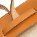 エルメス HERMES エールバッグ アドPM ナチュラル トワルアッシュ ヴァッシュハンター 2WAYバッグ シルバー金具 リュック バックパック ストッパー欠品