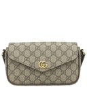 グッチ GUCCI オフィディア ミニ バッグ 764961 ベージュ GGスプリームキャンバス ショルダーバッグ ゴールド金具 茶 ダブルG