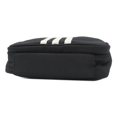 バレンシアガ BALENCIAGA アディダス コラボ ショルダーバッグ 725437 ブラック×ブルー ナイロン ショルダーバッグ ブラック金具 黒 青