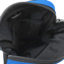 バレンシアガ BALENCIAGA アディダス コラボ ショルダーバッグ 725437 ブラック×ブルー ナイロン ショルダーバッグ ブラック金具 黒 青