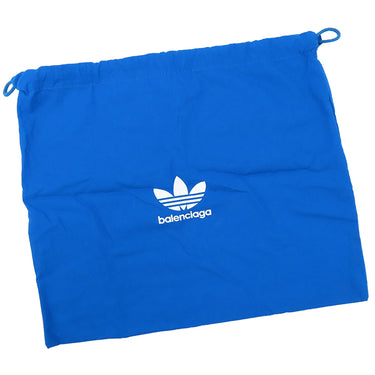 バレンシアガ BALENCIAGA アディダス コラボ ショルダーバッグ 725437 ブラック×ブルー ナイロン ショルダーバッグ ブラック金具 黒 青