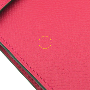 エルメス HERMES ケリーウォレット ロング ローズエクストリーム ヴォーエプソン 長財布 ゴールド金具