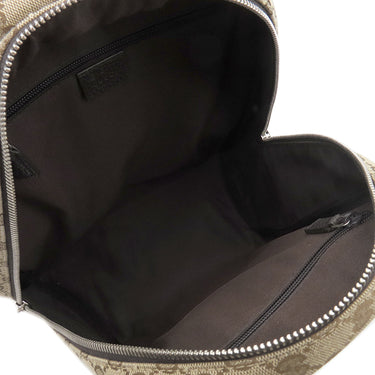 グッチ GUCCI GGキャンバス リュックサック 449906 ベージュ×ブラウン GGキャンバス リュック・デイパック シルバー金具 茶