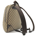 グッチ GUCCI GGキャンバス リュックサック 449906 ベージュ×ブラウン GGキャンバス リュック・デイパック シルバー金具 茶