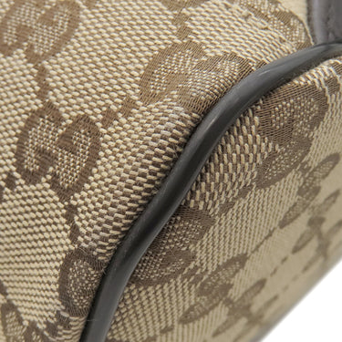 グッチ GUCCI GGキャンバス リュックサック 449906 ベージュ×ブラウン GGキャンバス リュック・デイパック シルバー金具 茶