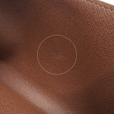 ルイヴィトン LOUIS VUITTON ポシェット ポルト モネ クレディ M61726 モノグラム モノグラムキャンバス 長財布 ゴールド金具 茶 ポルトフォイユ サラ 二つ折り