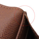 ルイヴィトン LOUIS VUITTON ポシェット ポルト モネ クレディ M61726 モノグラム モノグラムキャンバス 長財布 ゴールド金具 茶 ポルトフォイユ サラ 二つ折り