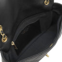 シャネル CHANEL マトラッセ 25 AS4890 ブラック キャビアスキン ショルダーバッグ ヴィンテージ金具 黒 チェーンショルダー