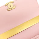 シャネル CHANEL マトラッセ トップハンドル ミニ AP2945 ピンク ラムスキン 2WAYバッグ ゴールド金具 チェーンショルダー