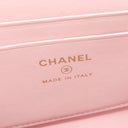 シャネル CHANEL マトラッセ トップハンドル ミニ AP2945 ピンク ラムスキン 2WAYバッグ ゴールド金具 チェーンショルダー